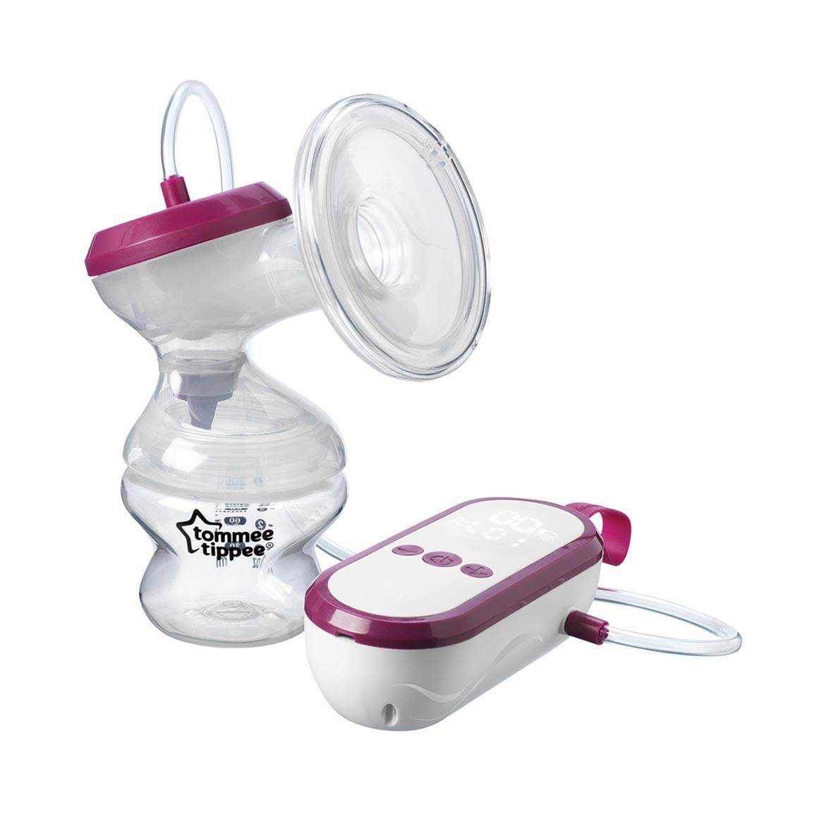 Tommee Tippee Made for Me Double Electric Wearable Breast Pump a  Hands-Free, in-Bra Breastfeeding Pump which is Portable and Quiet, with 1  Massage and 8 Express Modes and 4 Hour Battery Life 