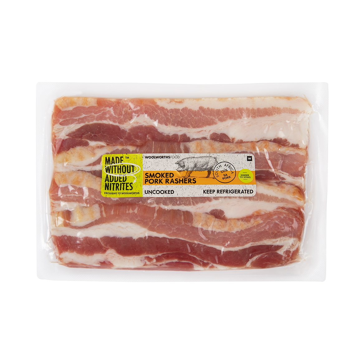 Made Without Added Nitrites Smoked Pork Rashers Avg 350 g