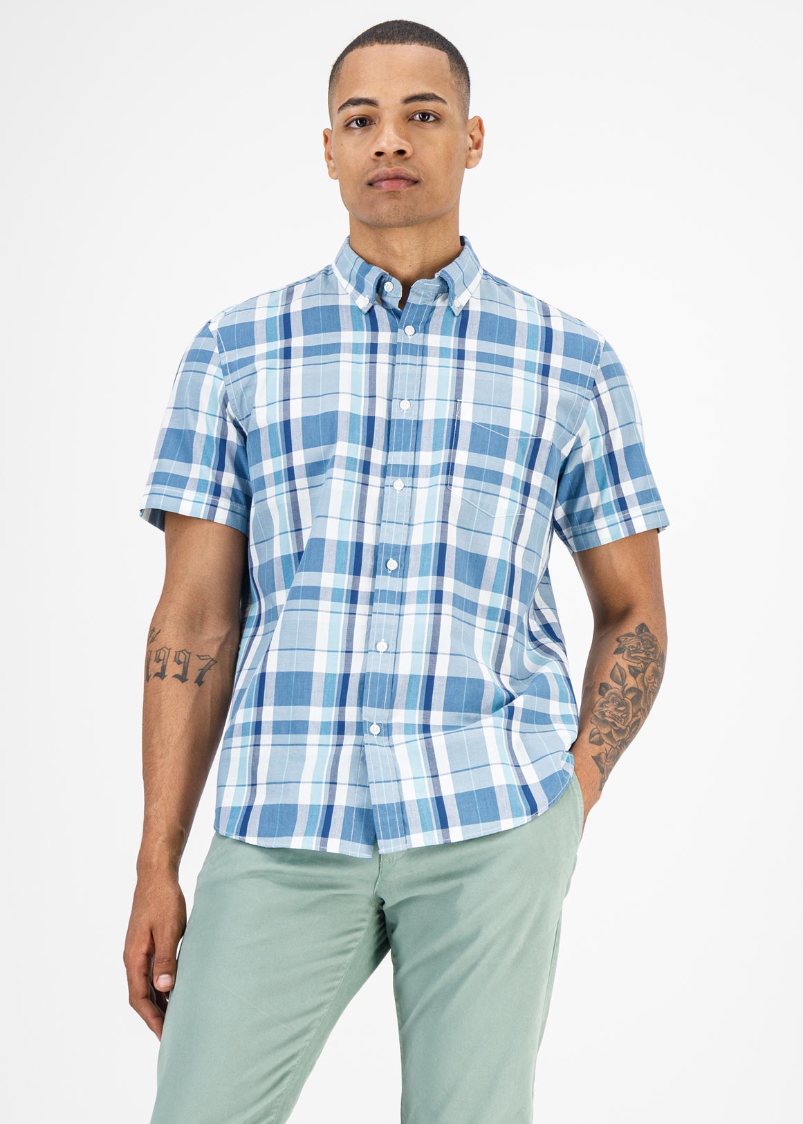 Madras Check Cotton Shirt | Woolworths.co.za