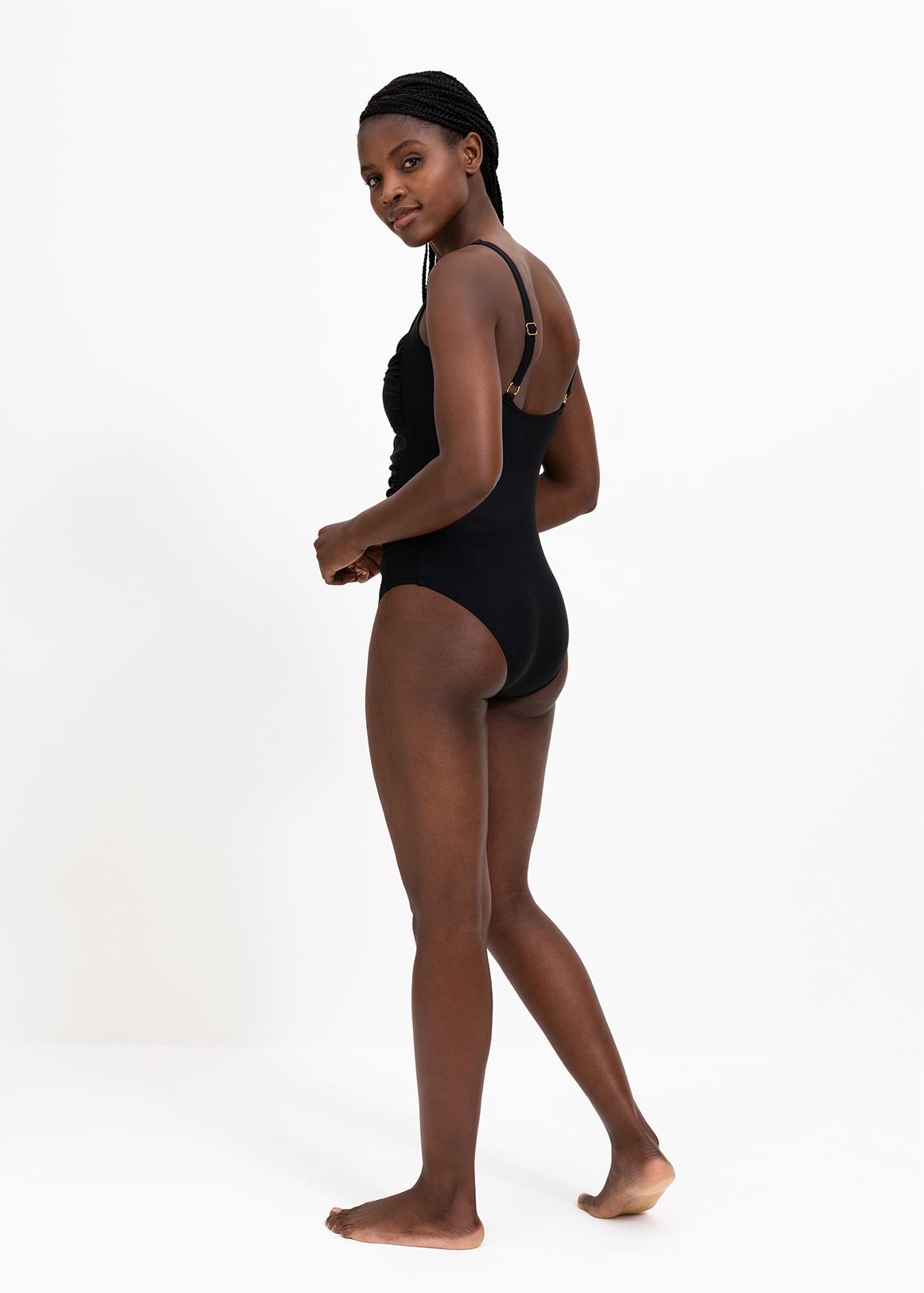 Magic Powermesh Ruche Swimsuit