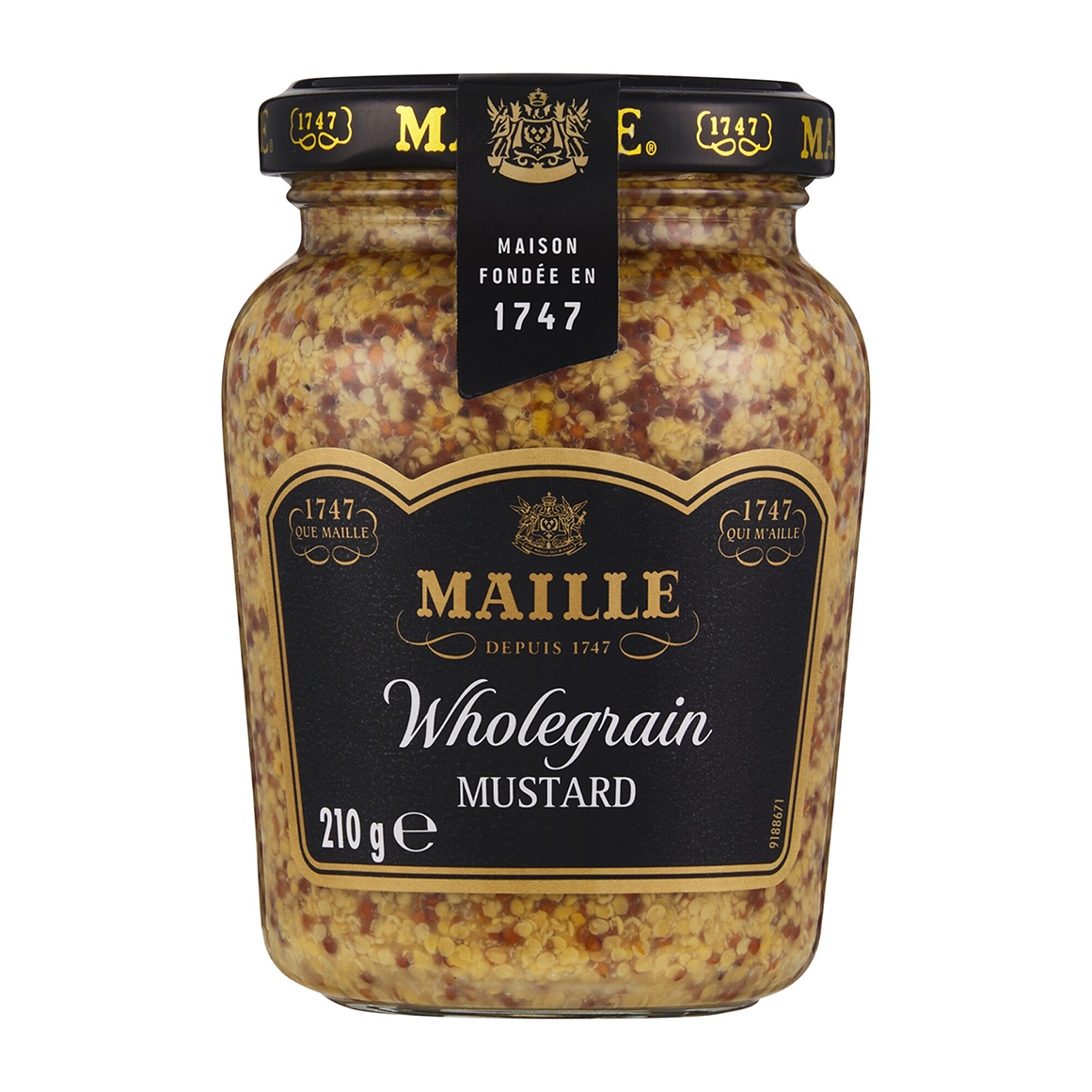 Maille Wholegrain Mustard 210 g