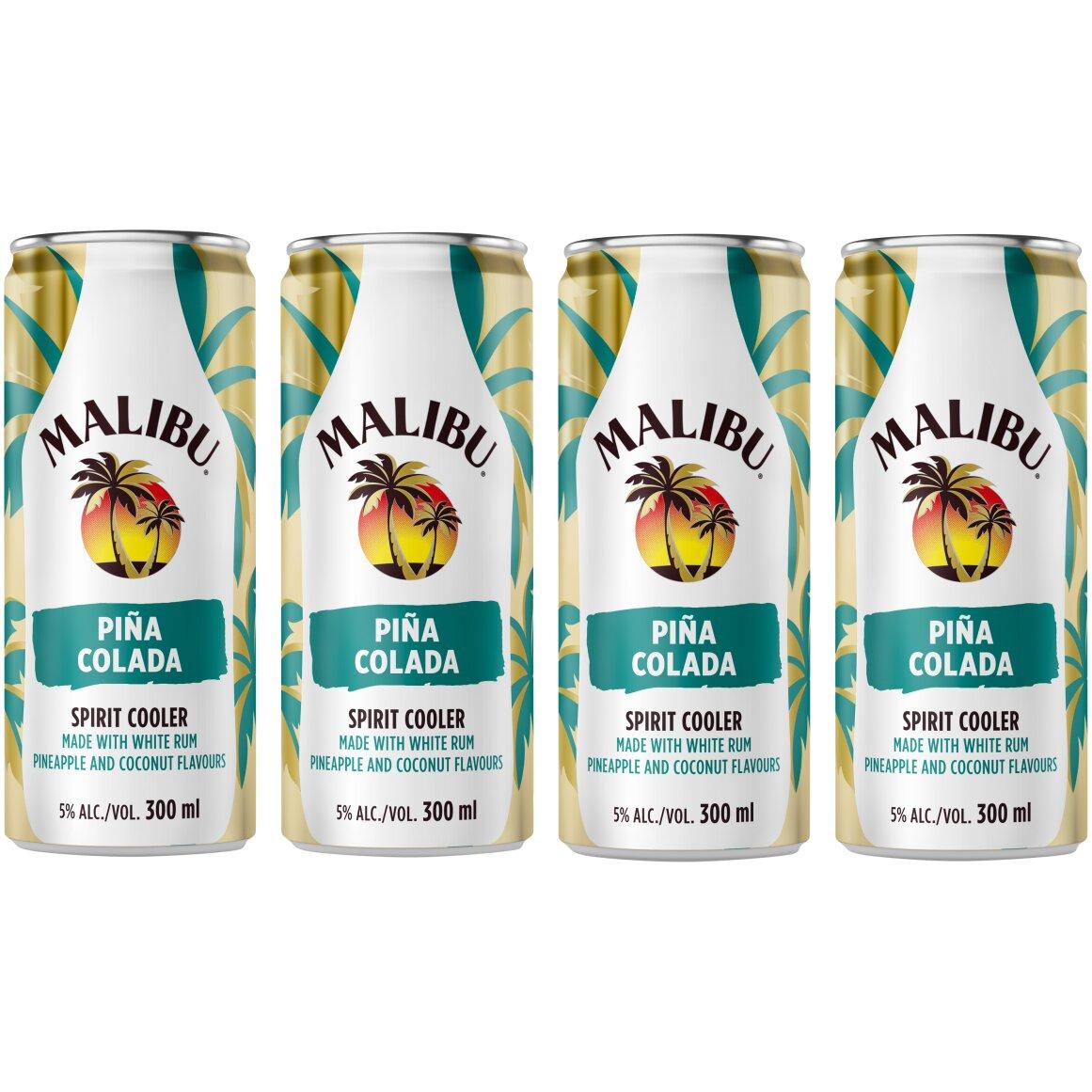 Malibu Pina Colada Spirit Cooler x 300 ml - Main Image