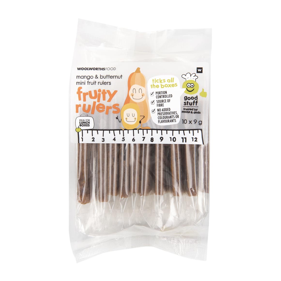 Mango & Butternut Mini Fruity Rulers 10 x 9 g | Woolworths.co.za
