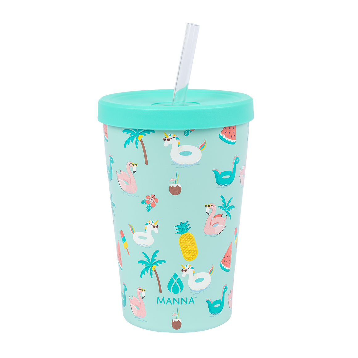 Manna Kids Ranger Floaties Design Stainless Steel Tumbler With Straw ...