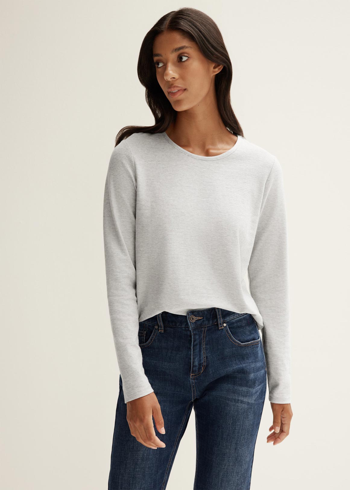 Marle Ottoman Long Sleeve T-Shirt | Woolworths.co.za