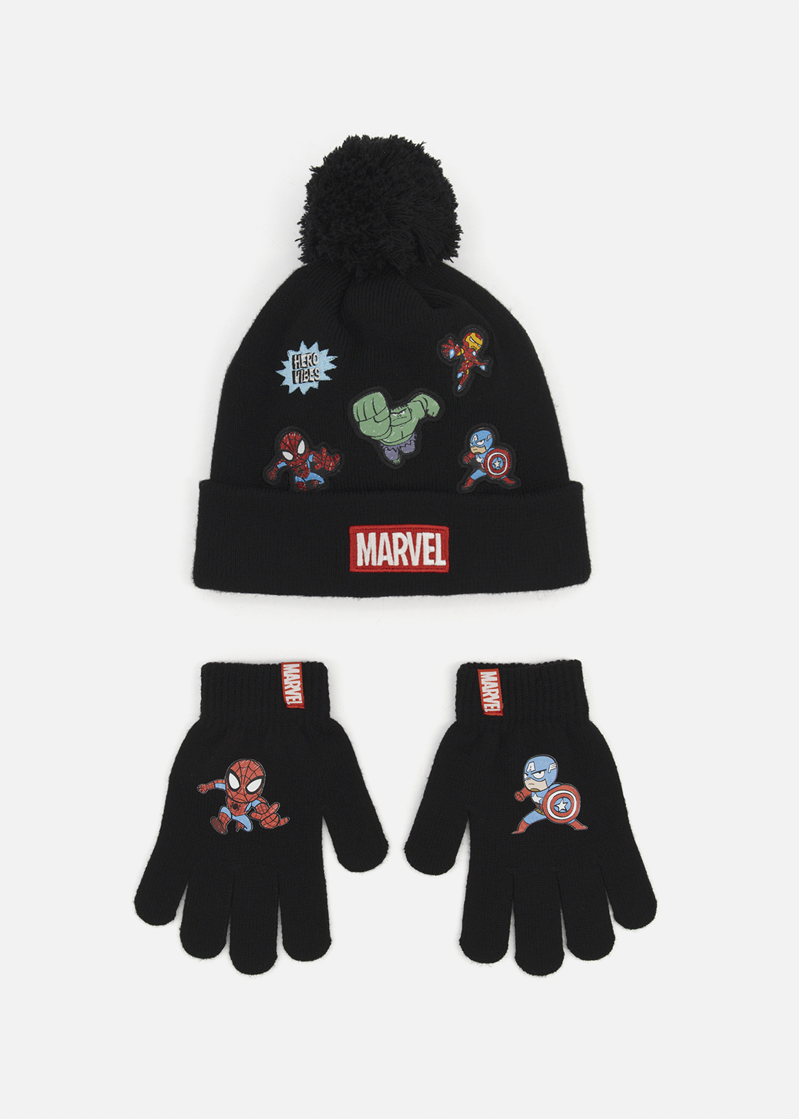 Marvel Beanie & Gloves Set