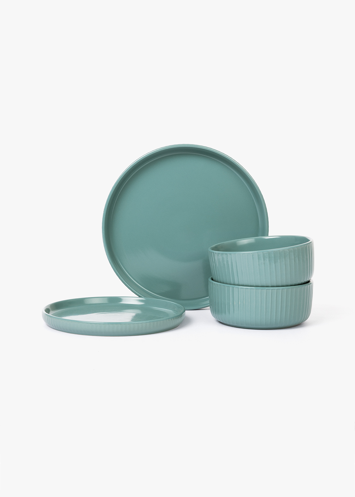 Matera Stoneware Crockery Set 12 Piece
