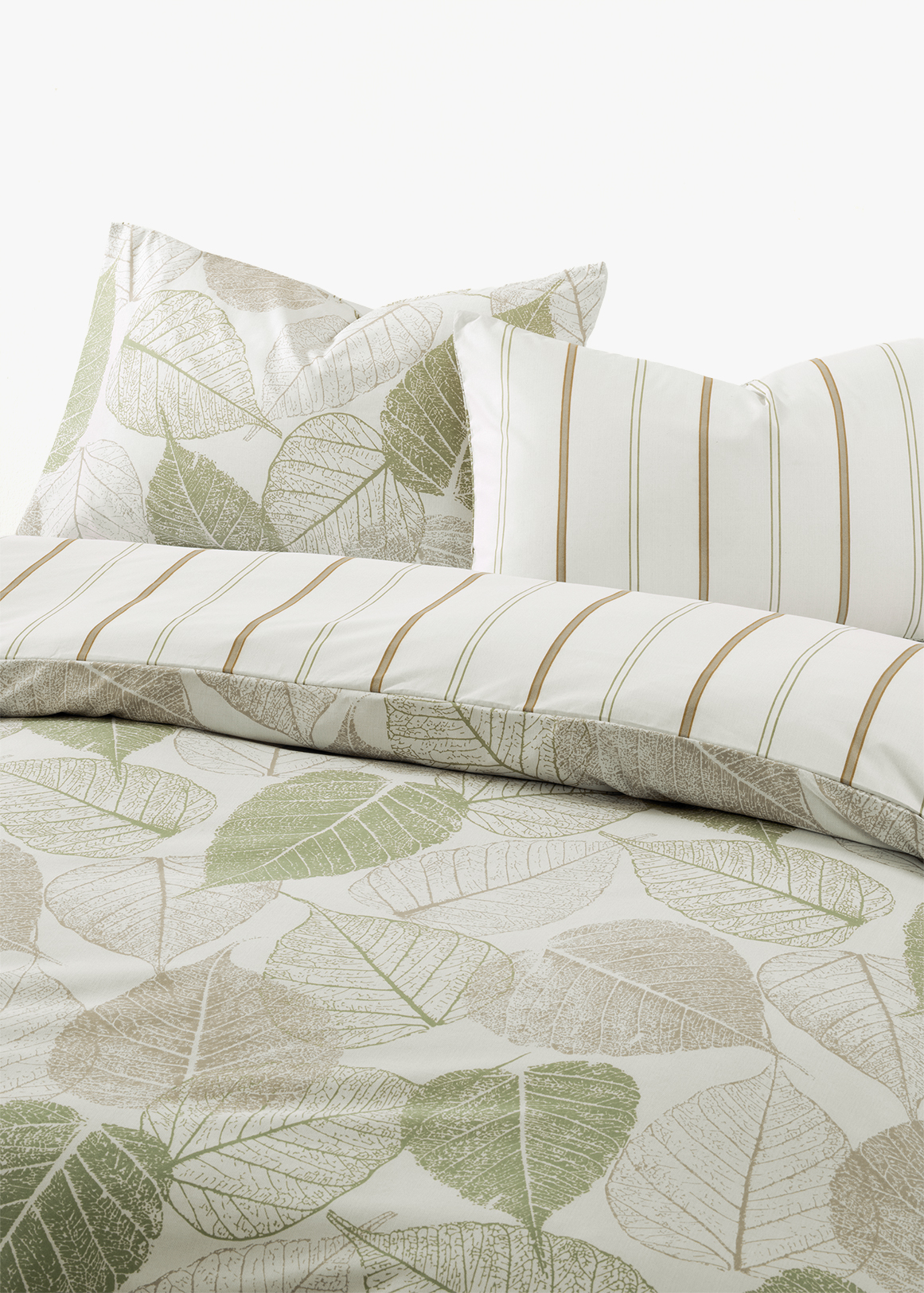 Meadow Leaves Microfibre Duvet Cover Set