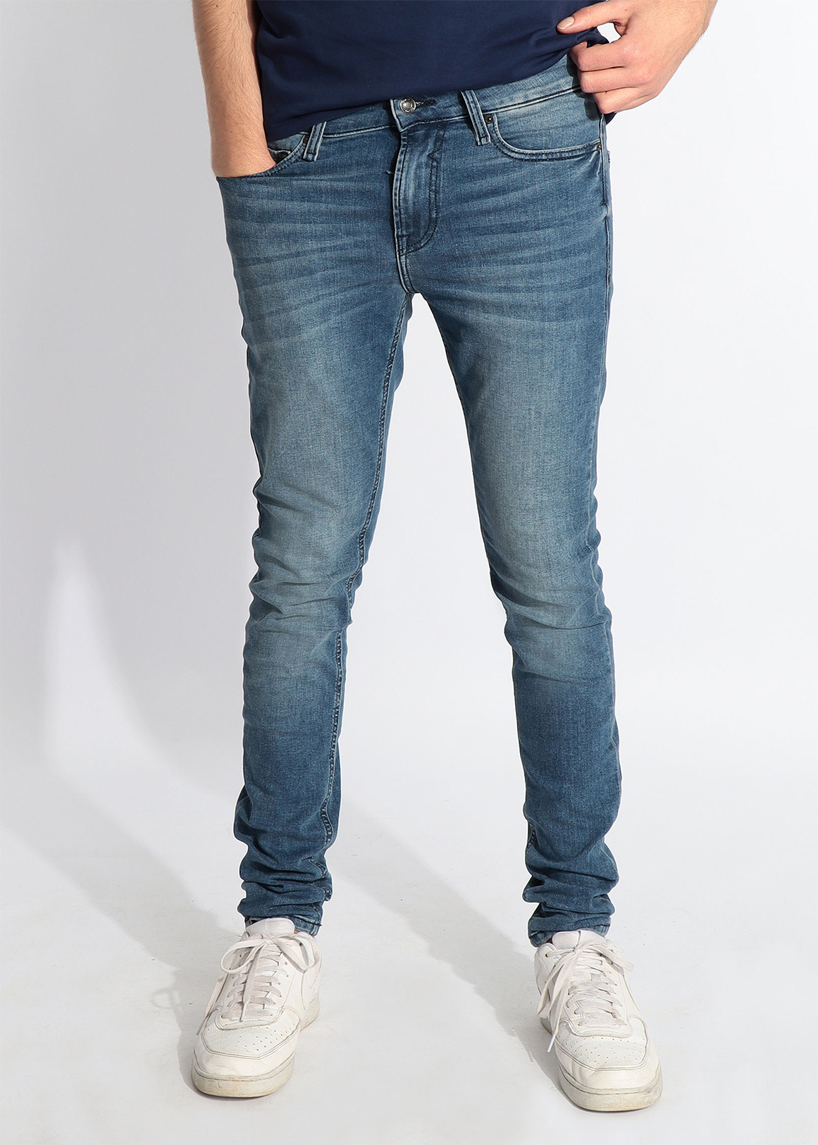 Medium Blue Super Skinny Jeans | Woolworths.co.za