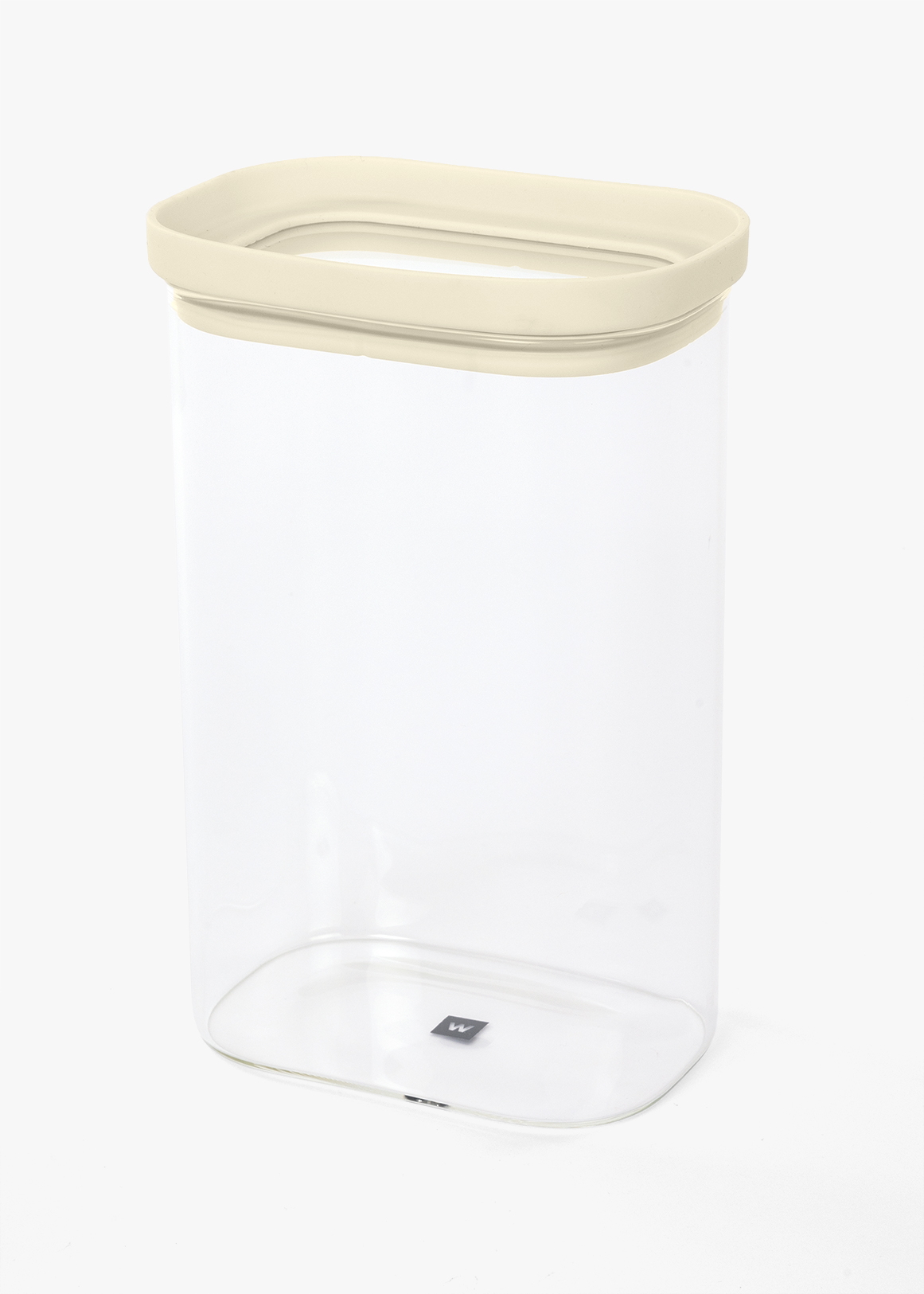 Medium Rectangular Glass Canister