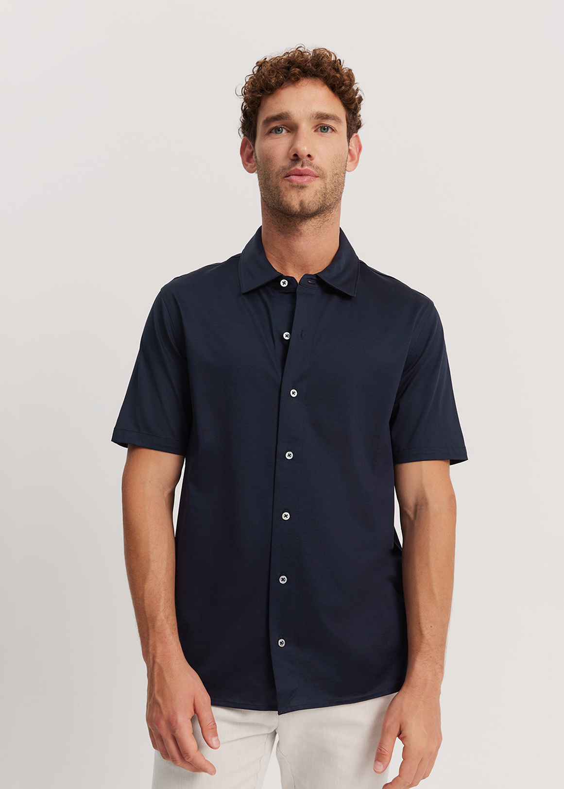Mercerised Short Sleeve Shirt | Woolworths.co.za