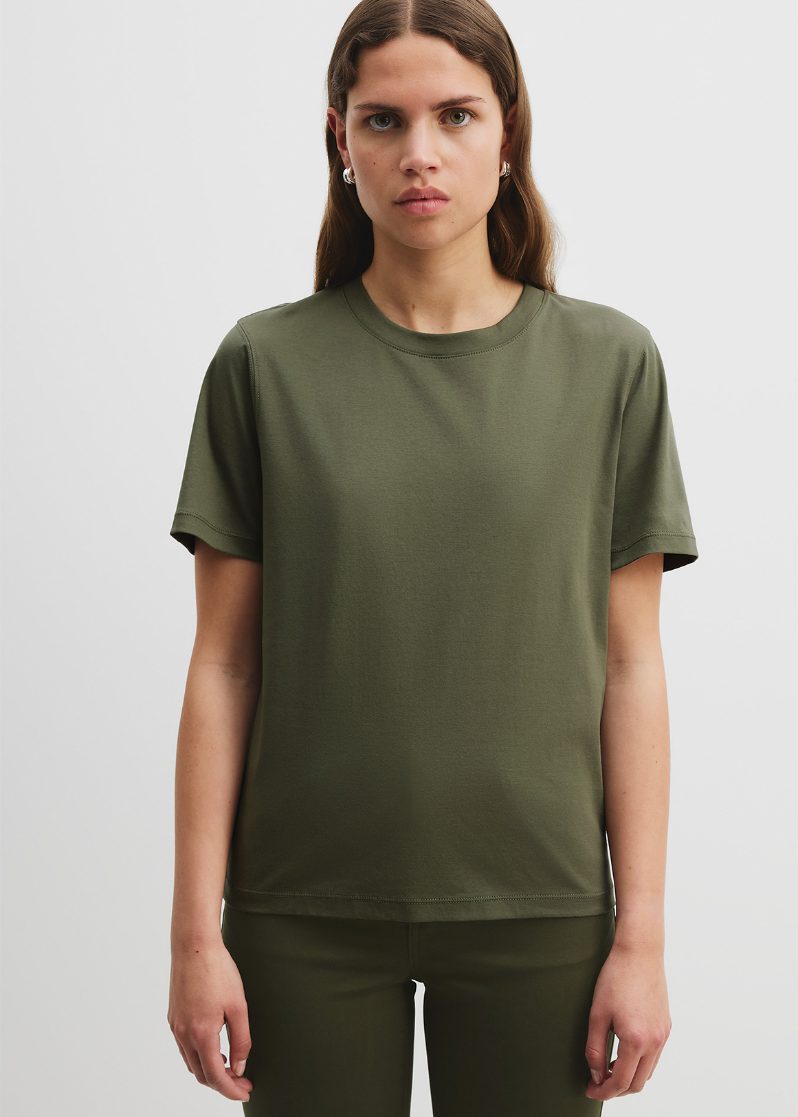 Mercerised Slim T-Shirt | Woolworths.co.za