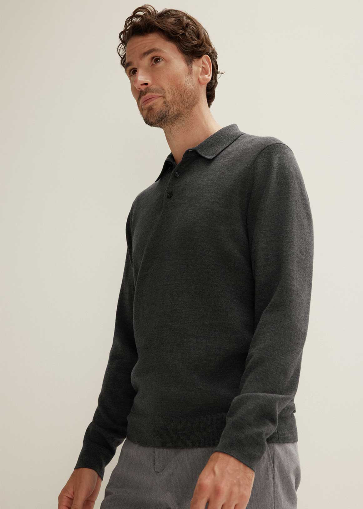 Merino Knit Polo Pullover | Woolworths.co.za