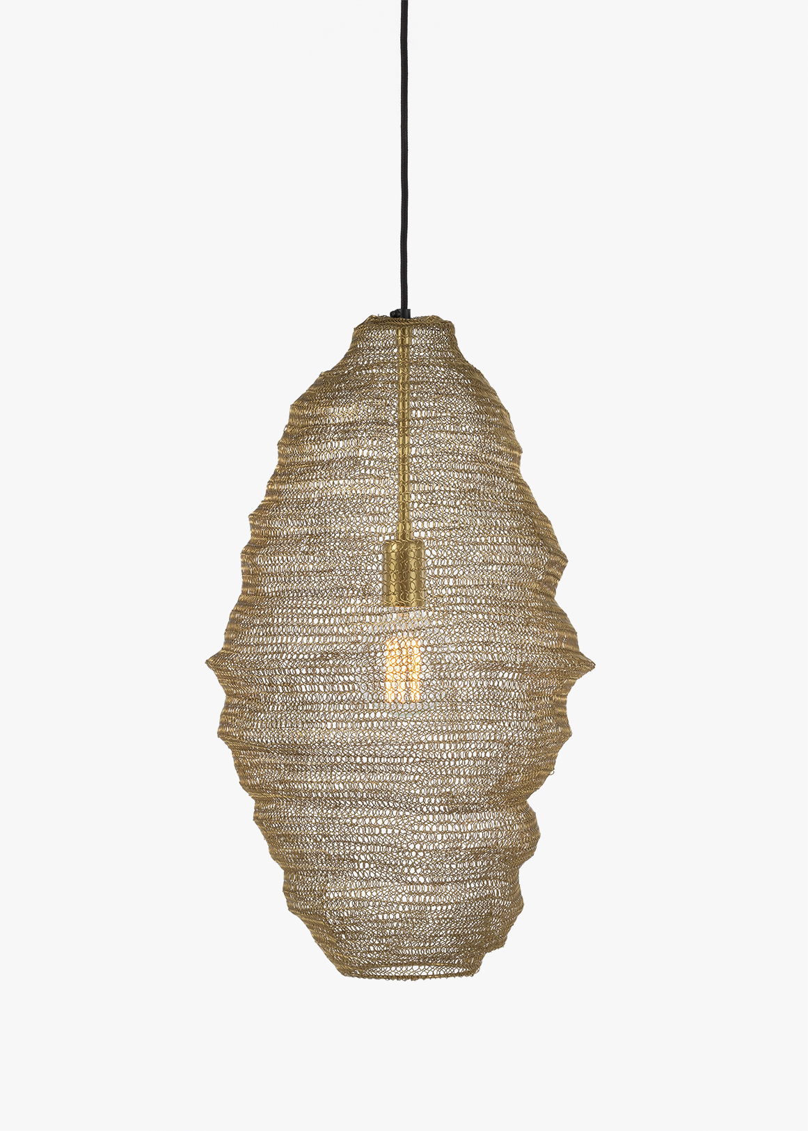 Mesh Diamond Pendant