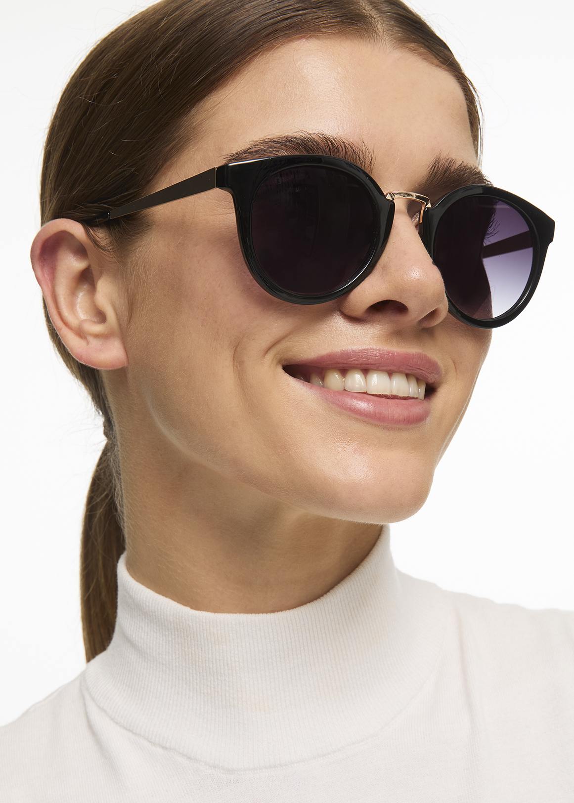 Metal Frame Round Sunglasses