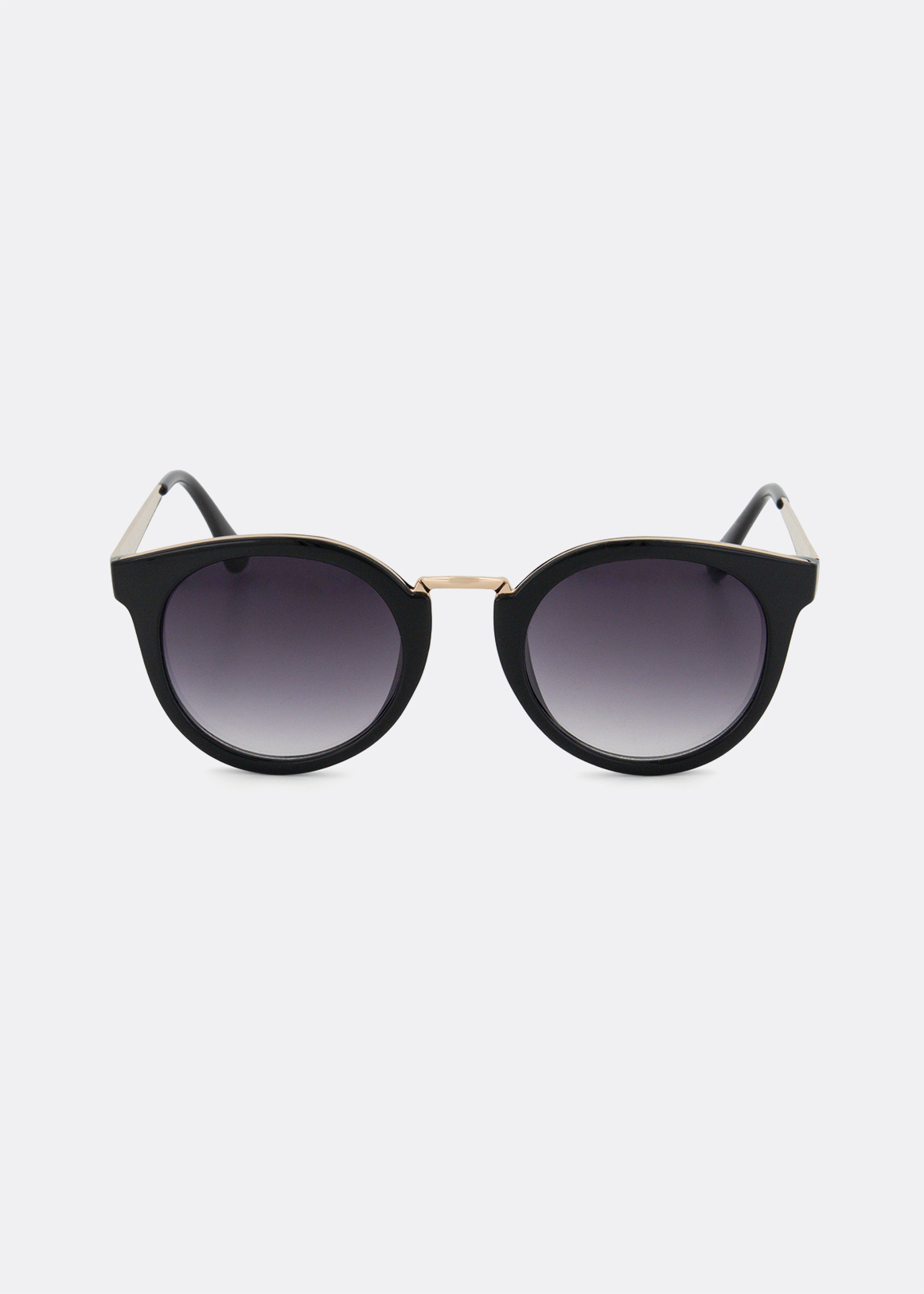 Metal Frame Round Sunglasses