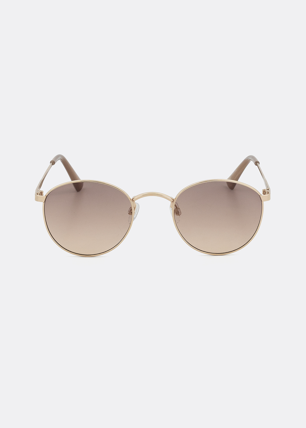Metal Frame Round Sunglasses