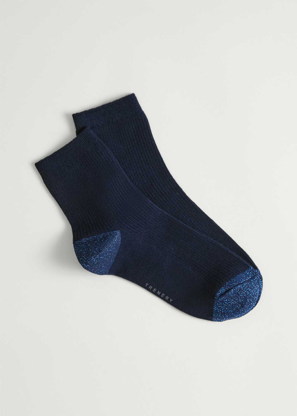 Metallic Rib 3/4 Crew Sock | Woolworths.co.za