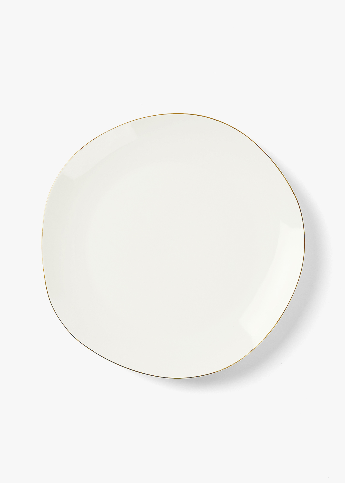 Metallic Rim Plates Metallic Rim Porcelain Dinner Plate | Woolworths.co.za