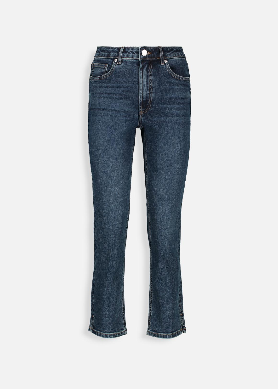 Mid Rise Slim Leg Jeans - Main Image