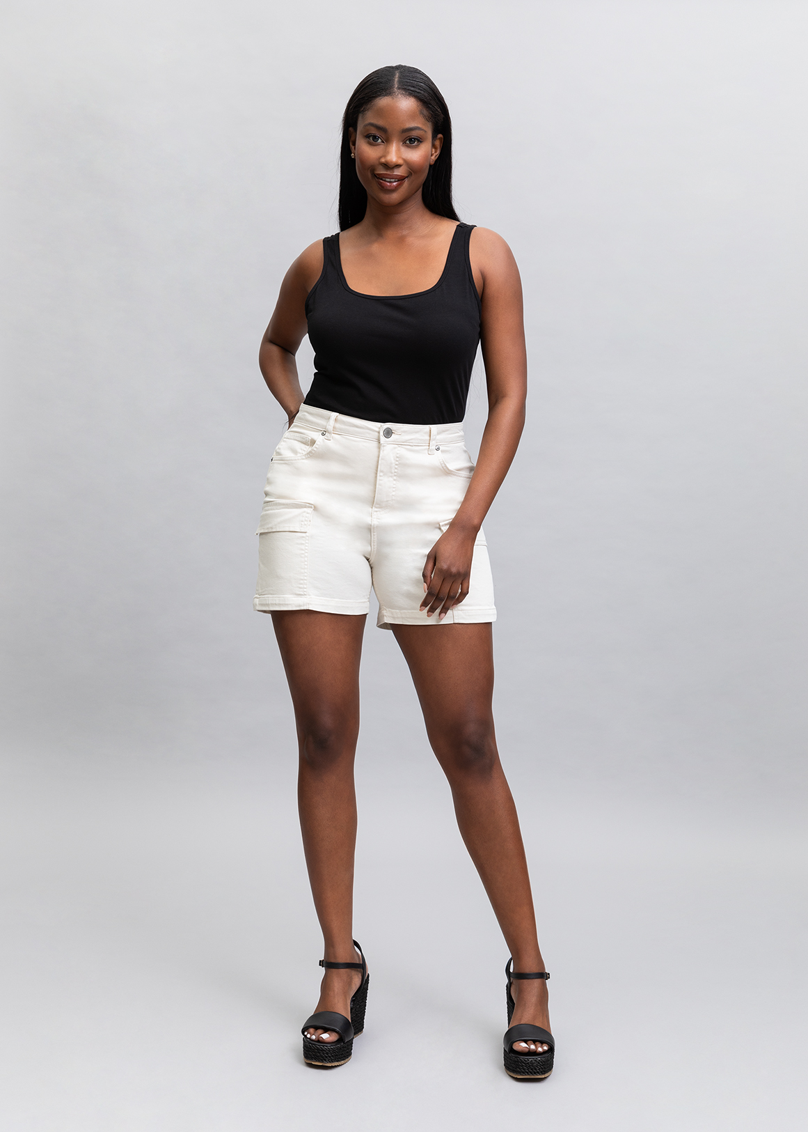 Mid Thigh Cargo Shorts | Woolworths.co.za