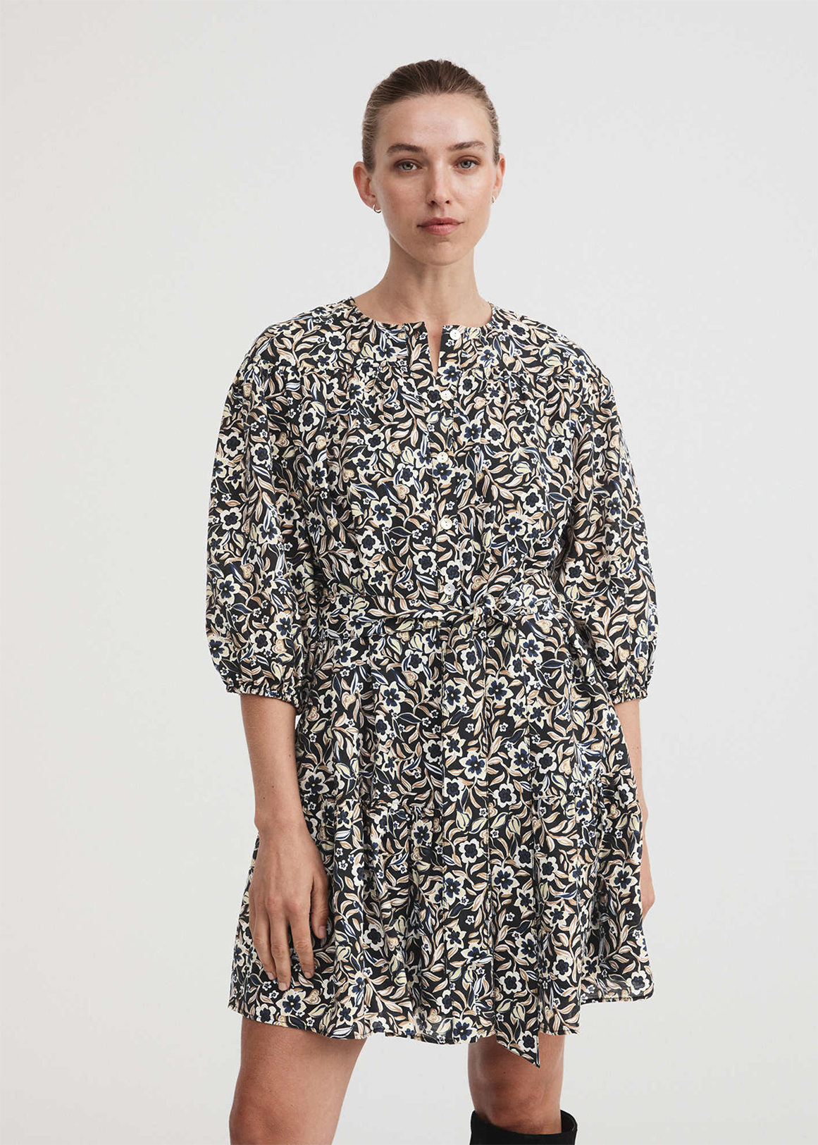 Midnight Floral Mini Dress | Woolworths.co.za