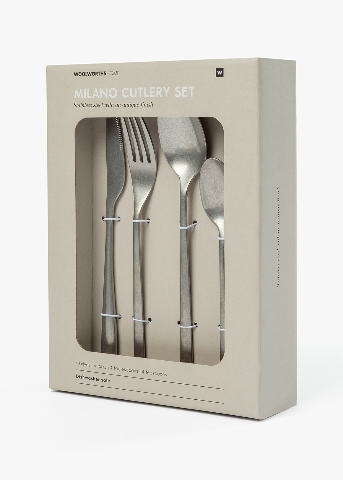 Milano Stainless Steel Cutlery Set 16 Piece