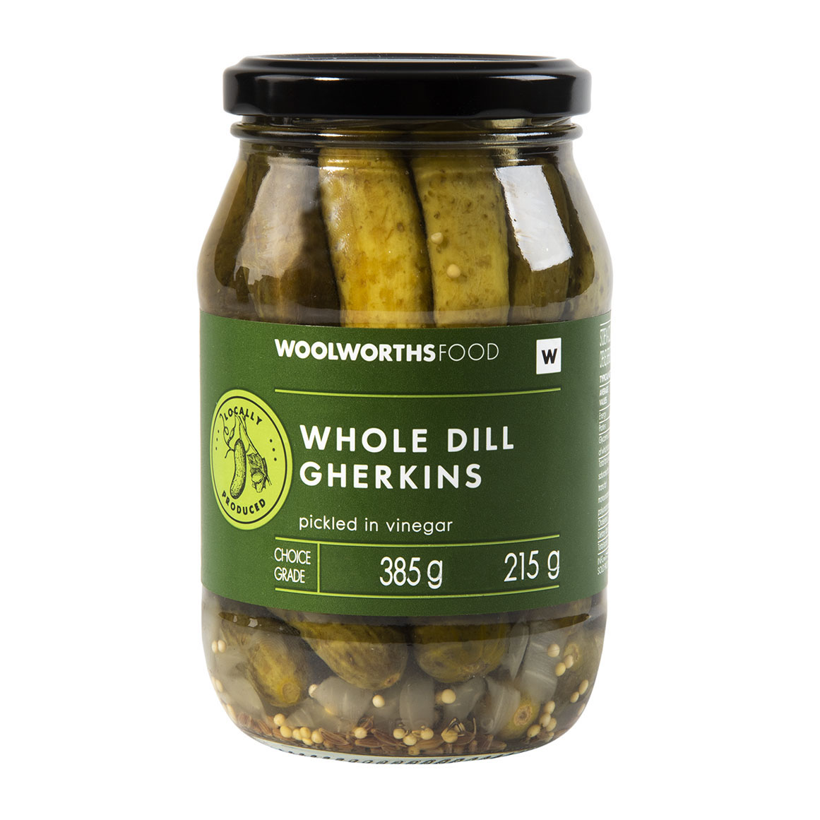 Mild Dill Gherkins 385 g