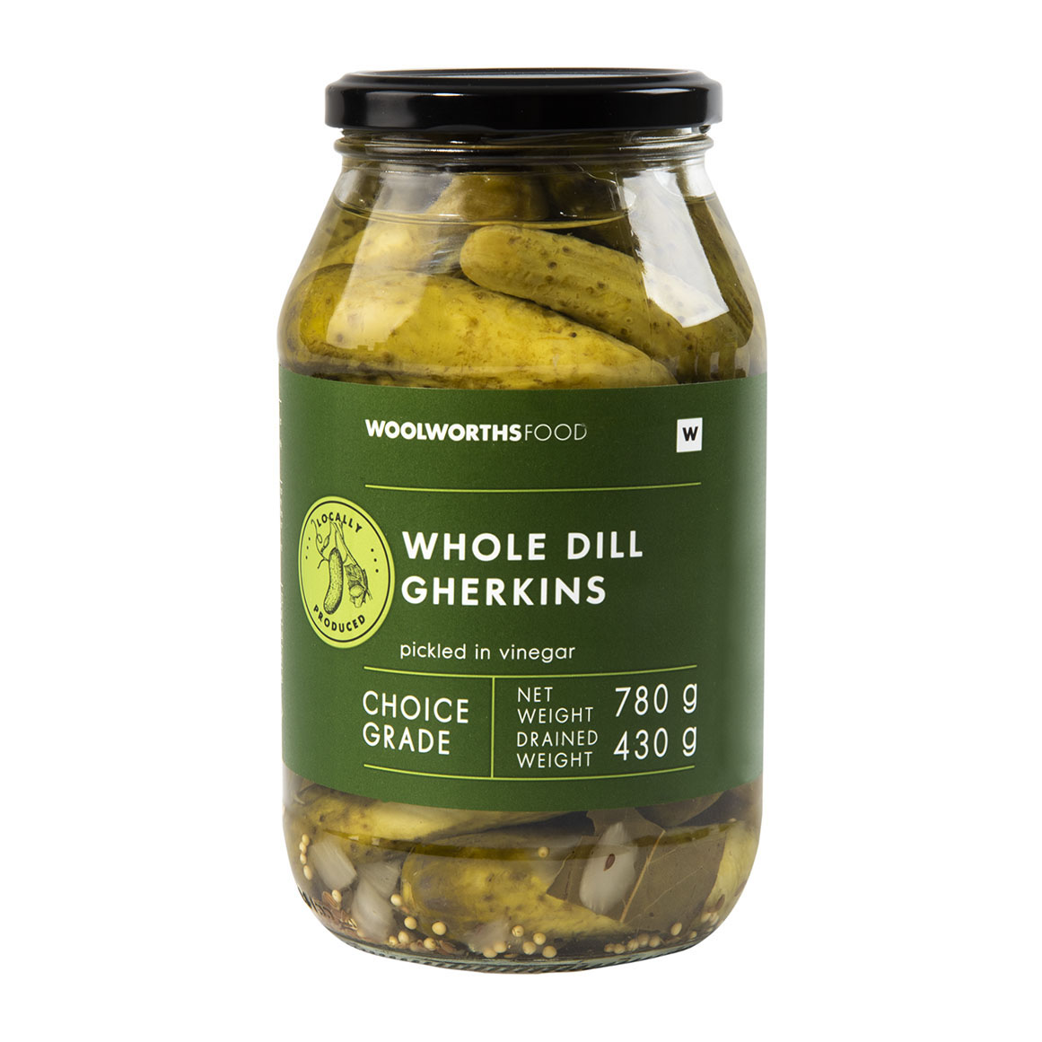 Mild Dill Gherkins 780 g