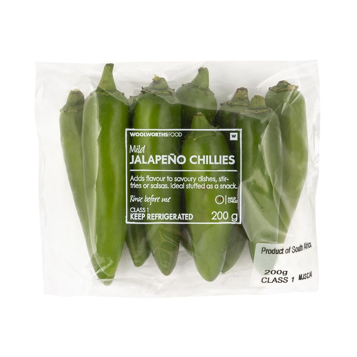 Photo of Mild Jalapeño Chillies 200 g