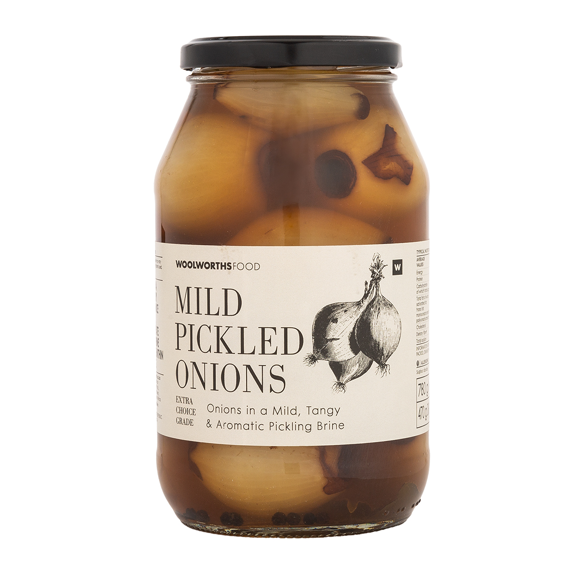 Mild Pickled Onions 780 g
