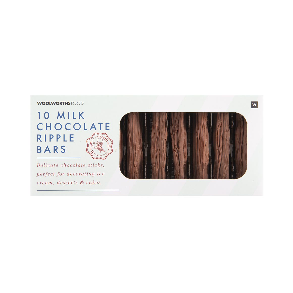 Milk Chocolate Ripple Bars 10 pk