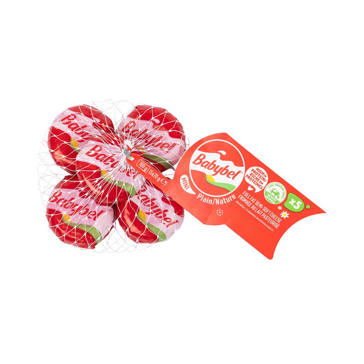 Mini Babybel® Full Fat Semi Soft Cheese 5 x 20 g