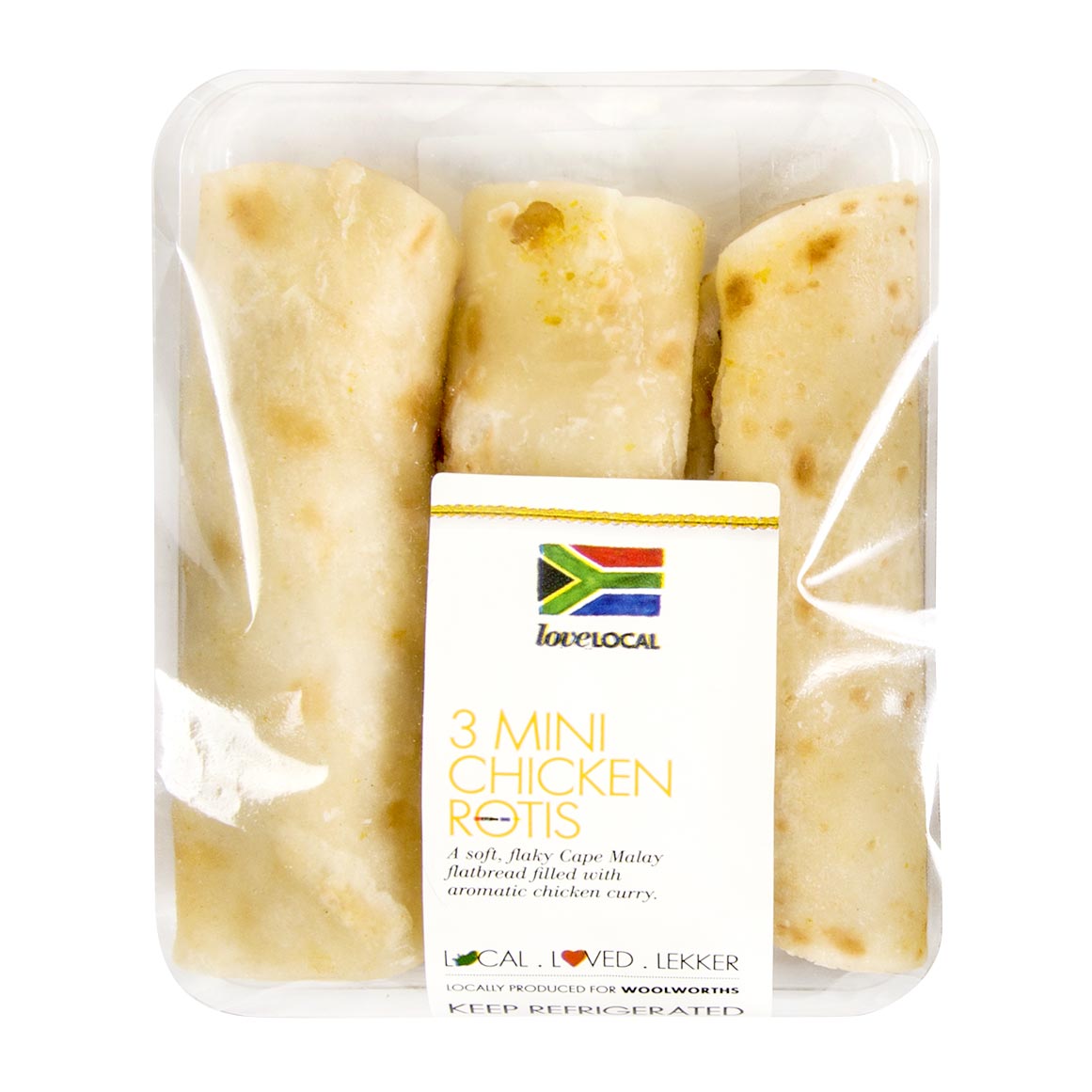 Mini Chicken Rotis 3 pk | Woolworths.co.za