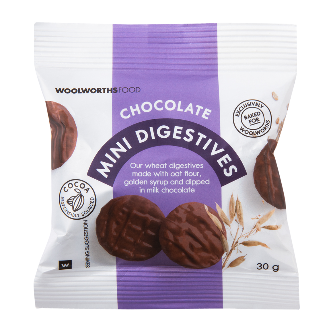 Mini Chocolate Digestives 30 g