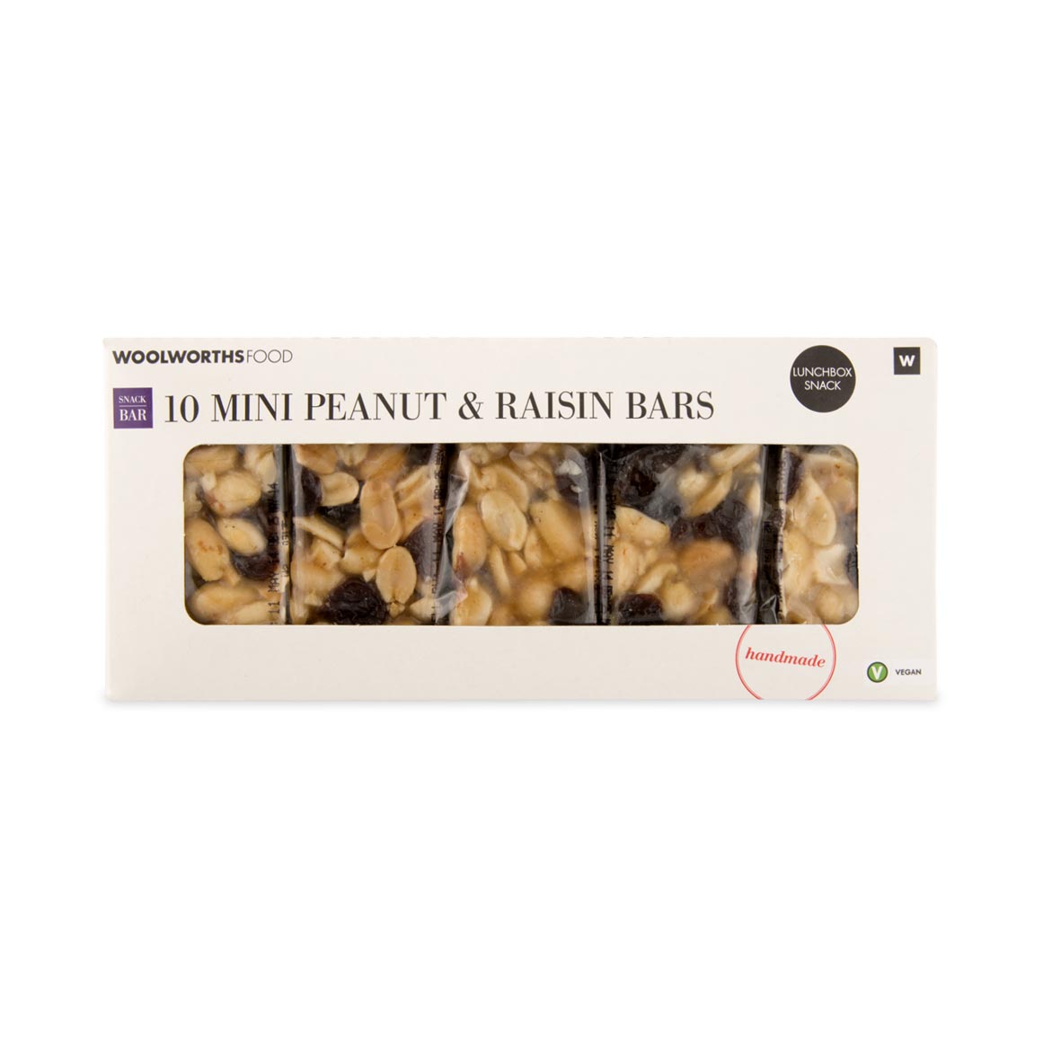 Mini Rasin Packet Mini Peanut & Raisin Snack Bars 10 pk | Woolworths.co.za