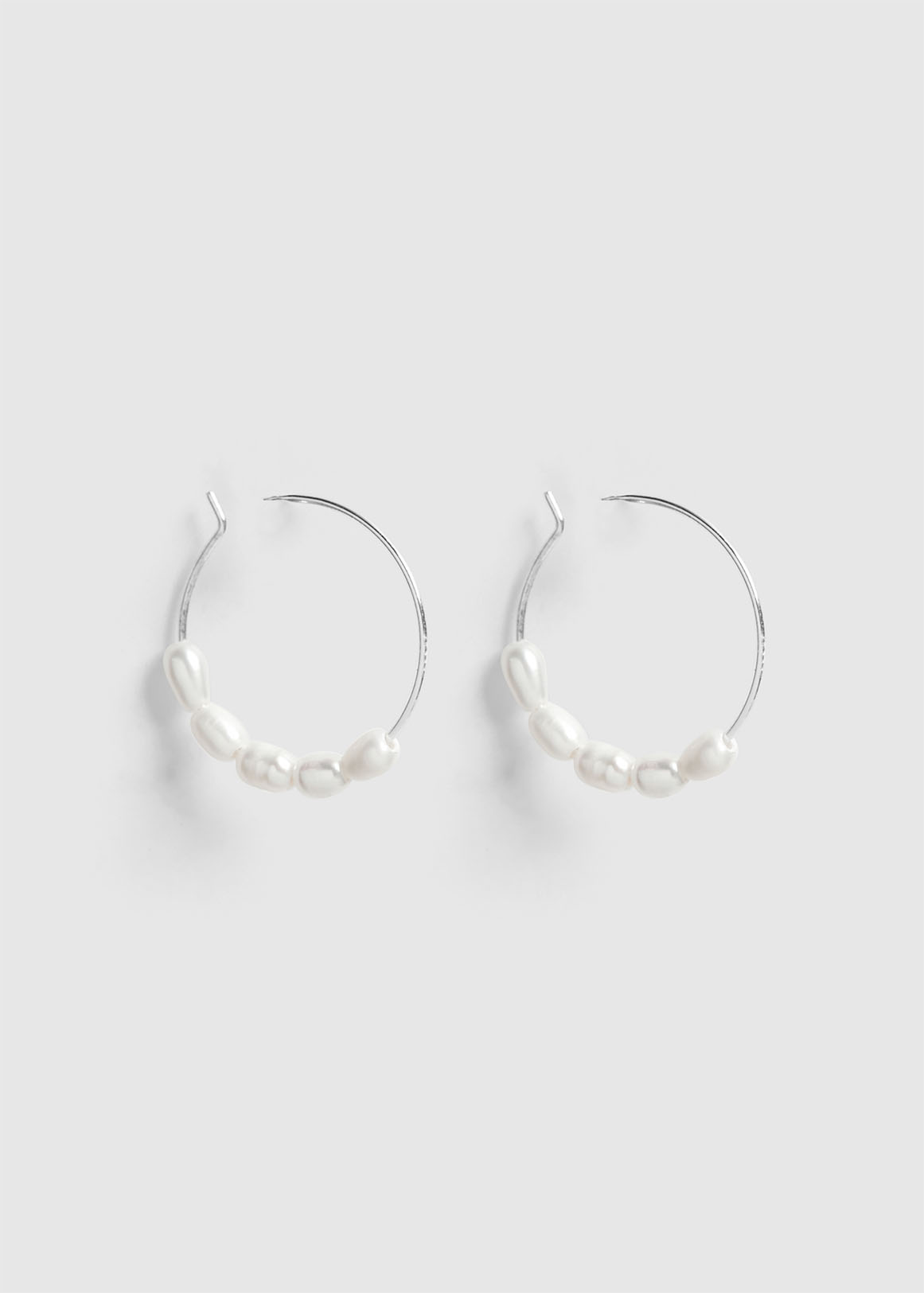 Mini pearl hoops Clearance