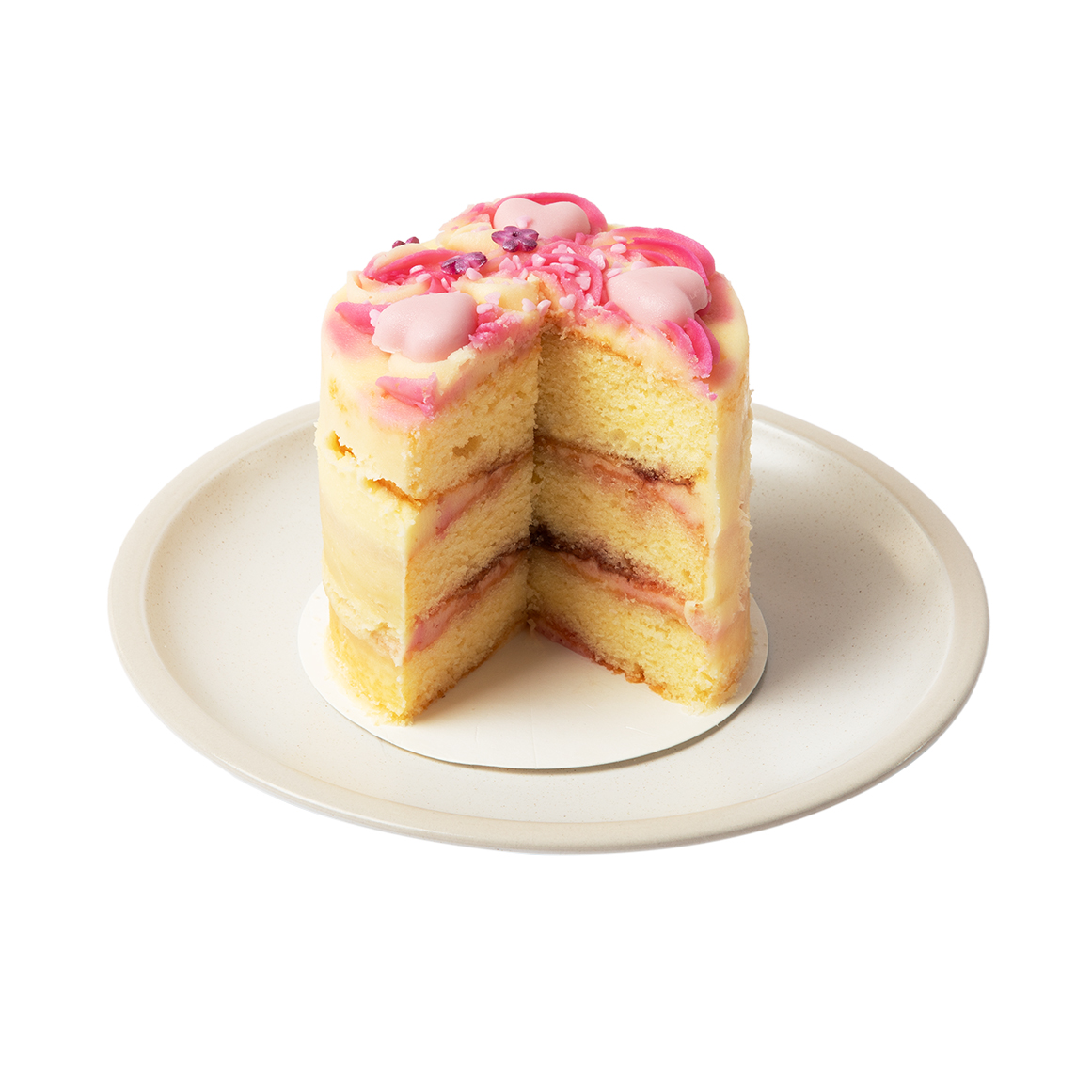 Woolworths Raspberry Icing Mini Raspberry Rose Gift Cake 10 cm | Woolworths.co.za