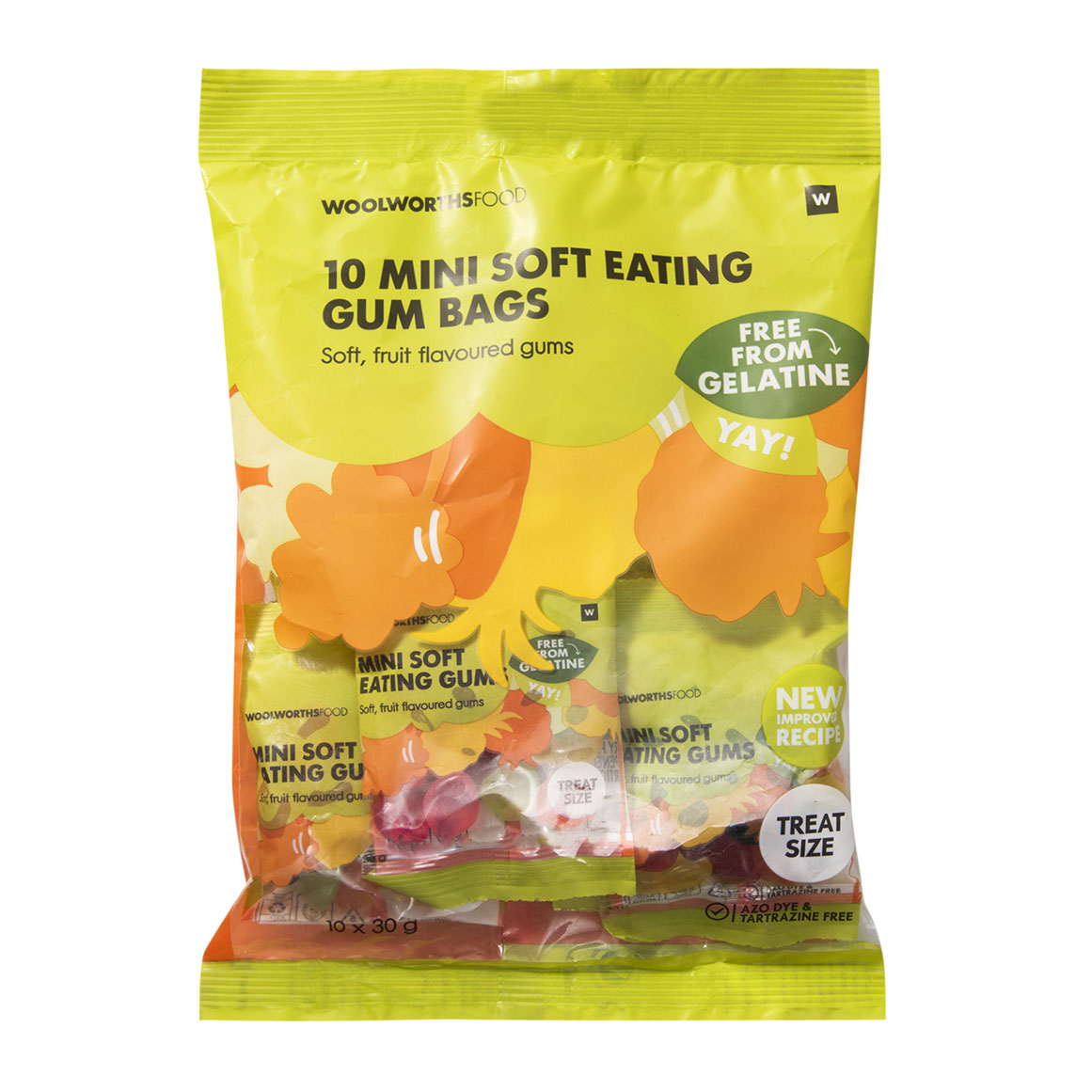 Mini Soft Eating Gums Multi Pack 10 x 30 g