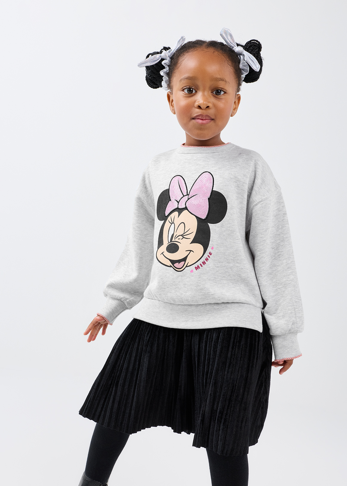 Minnie Fleece Combo Dress