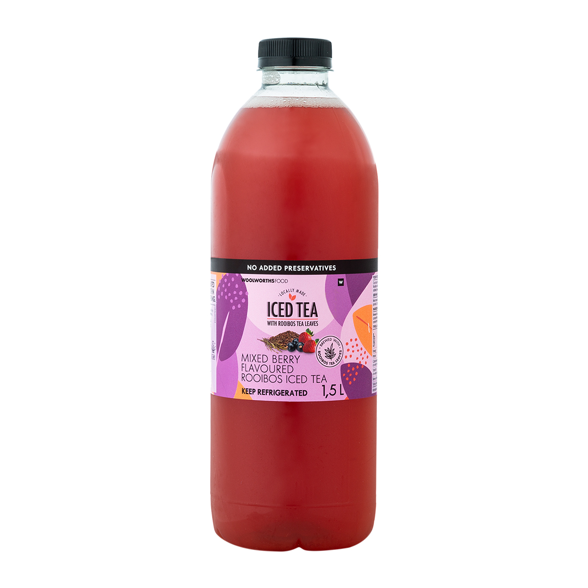 Mixed Berry Flavoured Rooibos Iced Tea 1.5 L