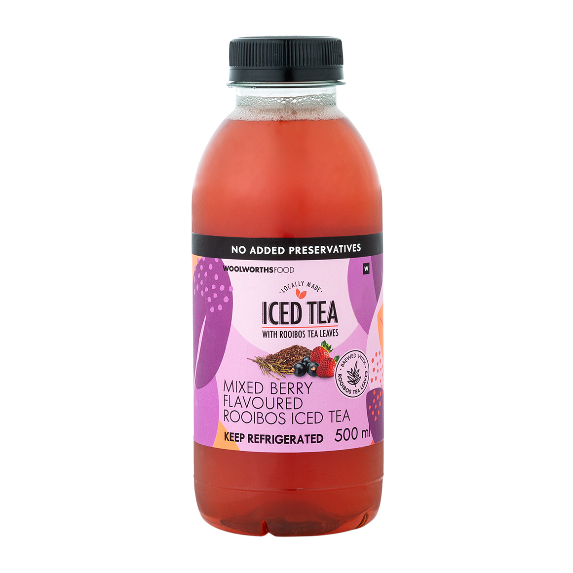 Mixed Berry Flavoured Rooibos Iced Tea 500 ml