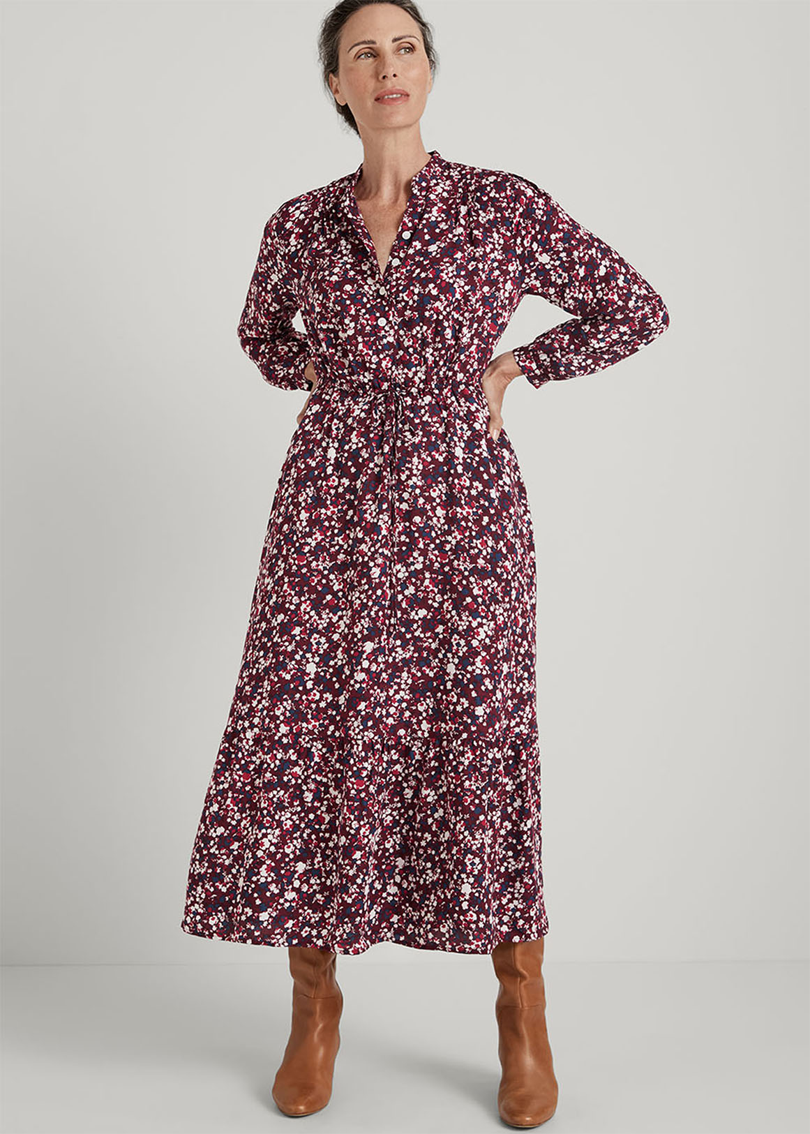Modal Mini Ditsy Floral Dress | Woolworths.co.za