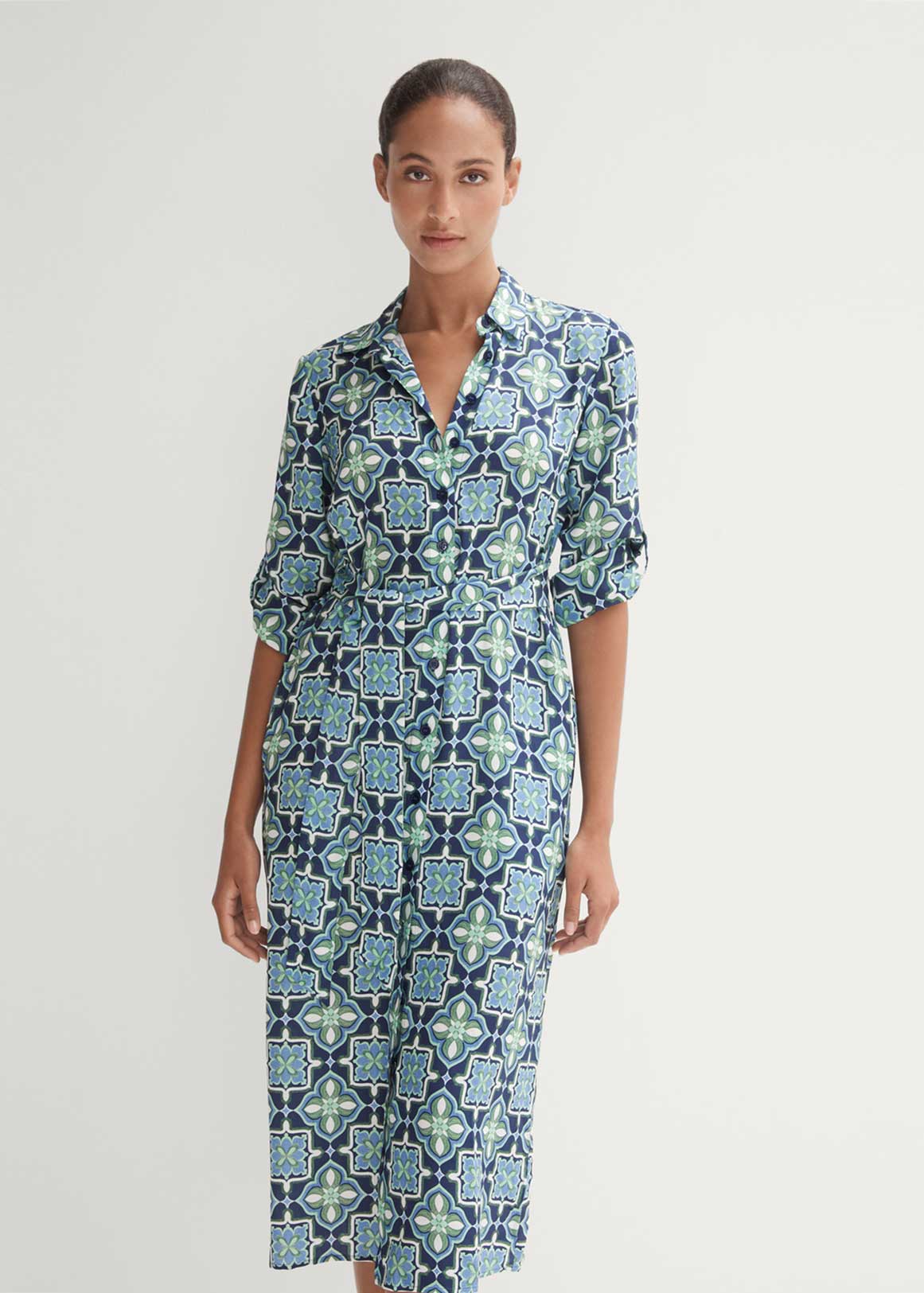 Modal Mosaic Tile Dress | Woolworths.co.za