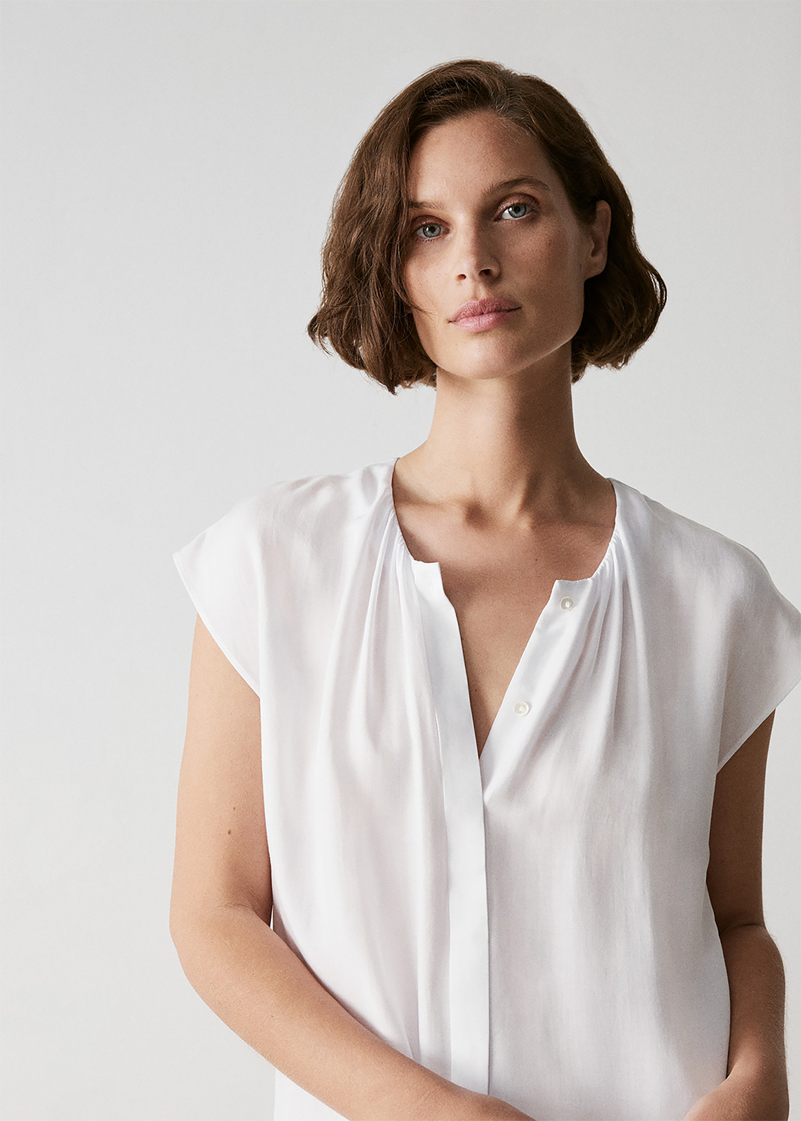 Modal Twill Gather Detail Blouse Woolworths co za modal-twill-gather-detail-blouse-woolworths-co-za