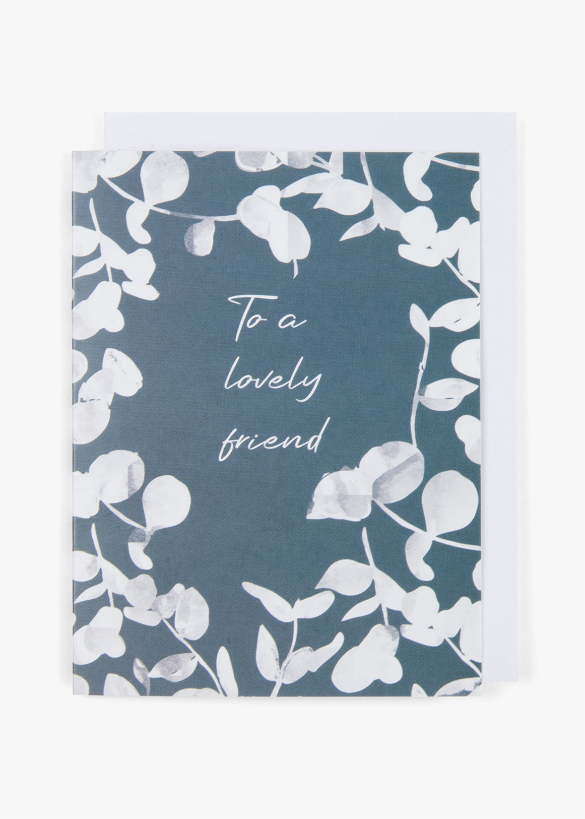 Modern Floral Leaf Gift Card