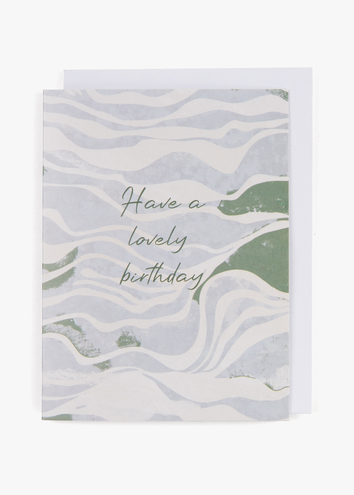Modern Floral Watercolour Birthday Gift Card