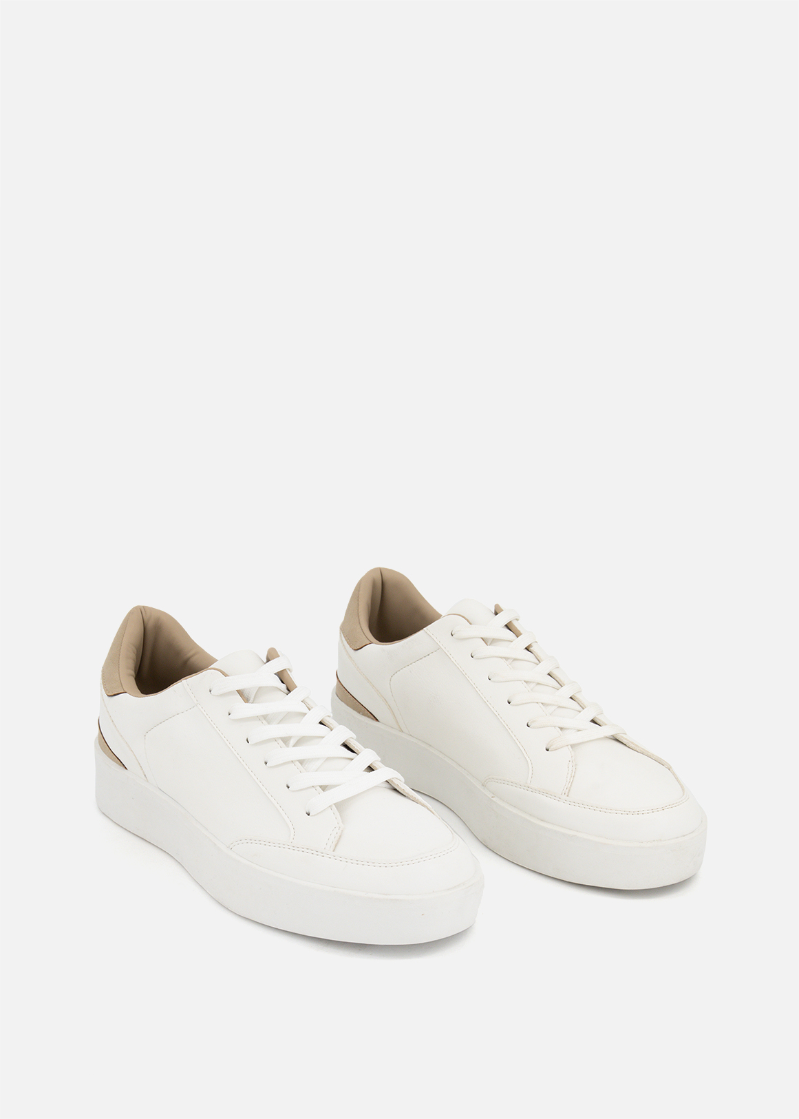 Mono Contrast Court Sneakers | Woolworths.co.za