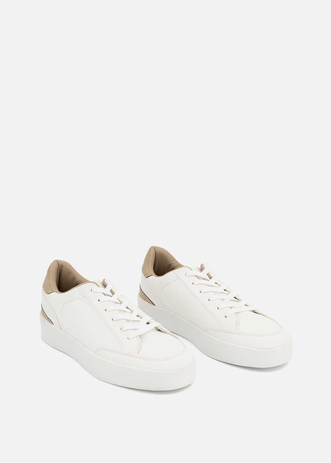 Mono Contrast Court Sneakers | Woolworths.co.za