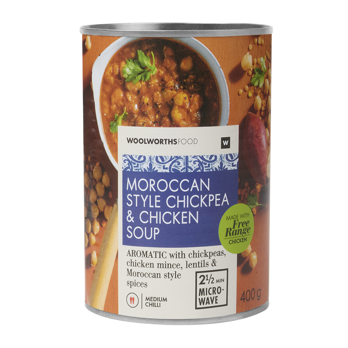 Moroccan Style Chickpea and Chicken Soup 400 g